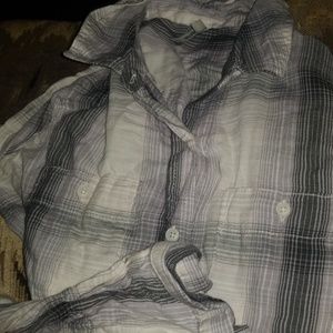 Kids plaid shirt small